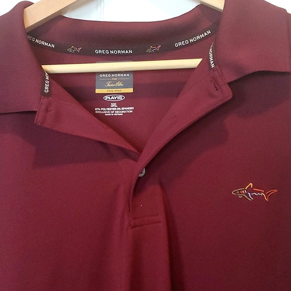 Greg Norman Collection Shirts Greg Norman Logo Golf Polo 3xl Poshmark